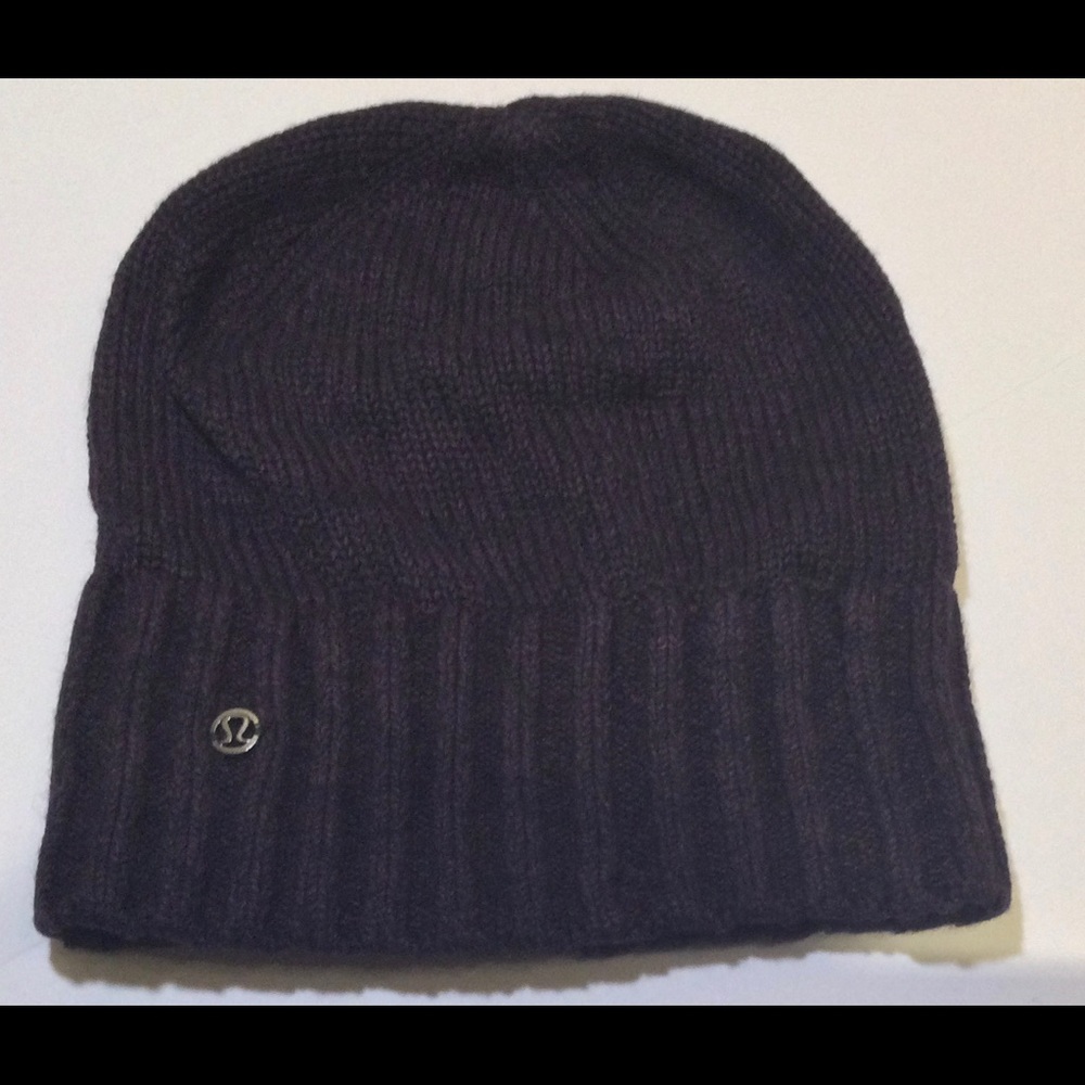 Lululemon Purple & Black Heather Beanie